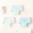 thumbnail image 6 of Balabala 3-Pack Girls’ Cotton Modal Underwear for Ages 1-13 – Soft Stretchy Panties with Cute Bunny & Puppy Prints, 6 of 6