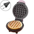 thumbnail image 1 of Mini máquina para hacer gofres de 350 W, molde eléctrico para hornear pasteles, máquina de desayuno para niños, enchufe estadounidense, aespa, 1 of 4
