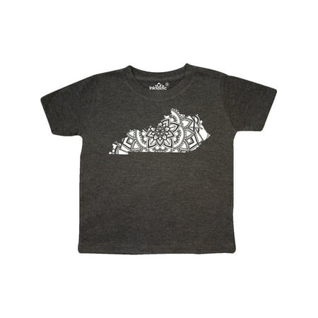 

Inktastic Kentucky Silhouette Mandala Gift Toddler Boy or Toddler Girl T-Shirt