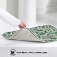 thumbnail image 4 of Green Gray Koala Print Front Door Mat, Indoor Mats for Bedroom Bathroom Kitchen, Floor Mat Non-Slip, Soft Carpet Floor Cover Machine Washable Entryway Mat - 20x31.5in, 4 of 5