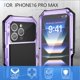 thumbnail image 5 of Funda Lunivop para iPhone 16 Pro Max, carcasa metálica robusta de 360°, 5 of 6