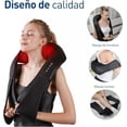 thumbnail image 4 of Masajeador de Espalda Cuello y Hombros Bluelander con Rotación 3D Negro, 4 of 6