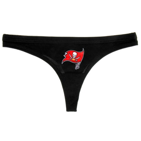 

Women s Concepts Sport Black Tampa Bay Buccaneers Solid Logo Thong