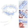 thumbnail image 4 of 1pc Women Wedding Bridal Lace Bridal Leg Ring Wedding Clothing Decor, 4 of 7