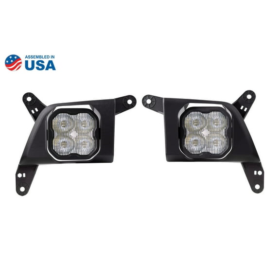 Diode Dynamics SS3 Type SV2 Max White SAE LED Fog Light Kit DD6835