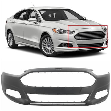 SEBLAFF Front Bumper Cover For 2011-2015 Ford Explorer - Primed & Ready For Paint, No Park Assist Holes
