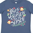 thumbnail image 4 of Inktastic Jesus is the Reason for the Season Christmas Bells and Stars Boys or Girls Toddler T-Shirt, 4 of 5