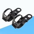 thumbnail image 2 of Motorcycle Turn Signal Mounting Bracket 30-43mm Fork Relocation Clamps Black HNH, 2 of 5