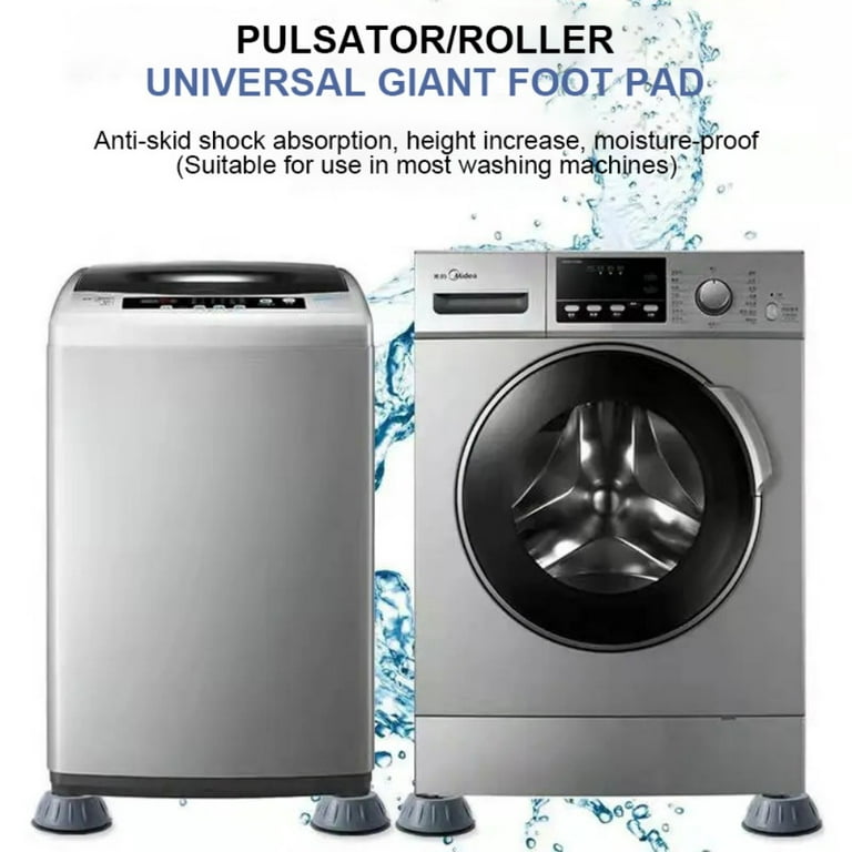 1/4X Anti Vibration Washing Machine Support Anti-Slip Rubber Feet Base  Pads-Mat0