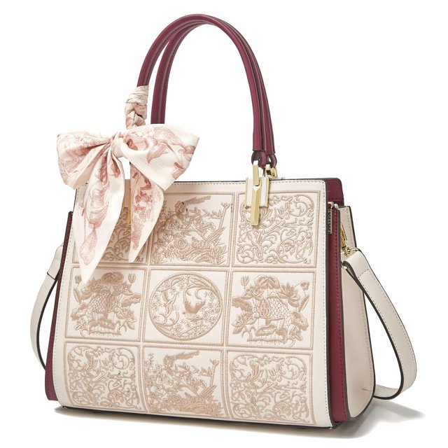 Bolso de hombro FOXLOVER de piel para mujer