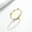 Gold, variant on Womens 3mm Thin Simple Ring Plain Band Trendy Delicate Jewelry Stainless Steel Size 5-9-Black-5