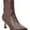 Wine, variant on Nicole Miller Dixon Stretch Mid-Rise Heeled Booties for Women – Fashionable, Comfortable, Chic Ankle Boots with Sleek Design, Versatile for Casual and Formal Wear