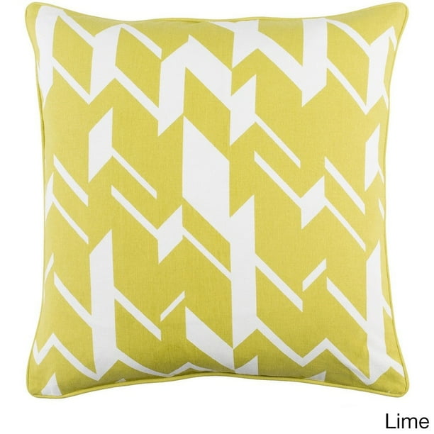Surya Carpet Inc Decorative 18 Inch Appia Throw Pillow Shell Walmart Com Walmart Com