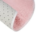 thumbnail image 4 of Winty Carpet,Floor Mat,80Cm Soft Coral Velvet Round Rug Anti-Skid Doormat Carpet Bath Living Room Rug,Area Rugs, 4 of 7