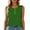 Womens Summer Tops Green, variant on Womens Summer Tops Henley Shirt, Sleeveless Shirts for Women Casual Button Down Crewneck Tank Top Mothers Gifts