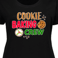 thumbnail image 4 of Inktastic Christmas Cookie Baking Crew Women's Plus Size T-Shirt, 4 of 5