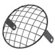 thumbnail image 1 of Motorcycle 7" Headlight Mesh Grill Side Mount Universal Cover Mask for Cafe Racer (Black), 1 of 4
