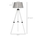 thumbnail image 3 of HOMCOM Tripod Floor Lamp Modern Standing Lamp W/ Adjustable Height, 3 of 10