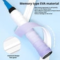 thumbnail image 4 of Gradient Dopamine Color Badminton Racquet Grip Tape, Keel Tennis Overgrip, Non-slip Breathable Absorbent for Racket Sports, 4 of 7