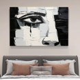 thumbnail image 4 of Abstract Art Modern Decorative Painting Face Framed Canvas Poster Bedroom Decor Sports Landscape Office Room Decor Gift,Frame-style,08x12inch(20x30cm), 4 of 8