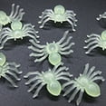 thumbnail image 2 of Injueey 50/100 Uds. Araña negra de plástico decoración de Halloween suministros para festivales divertidos juguetes de broma decoración Kits de decoración para fiestas TYPE1 NO1, 2 of 6