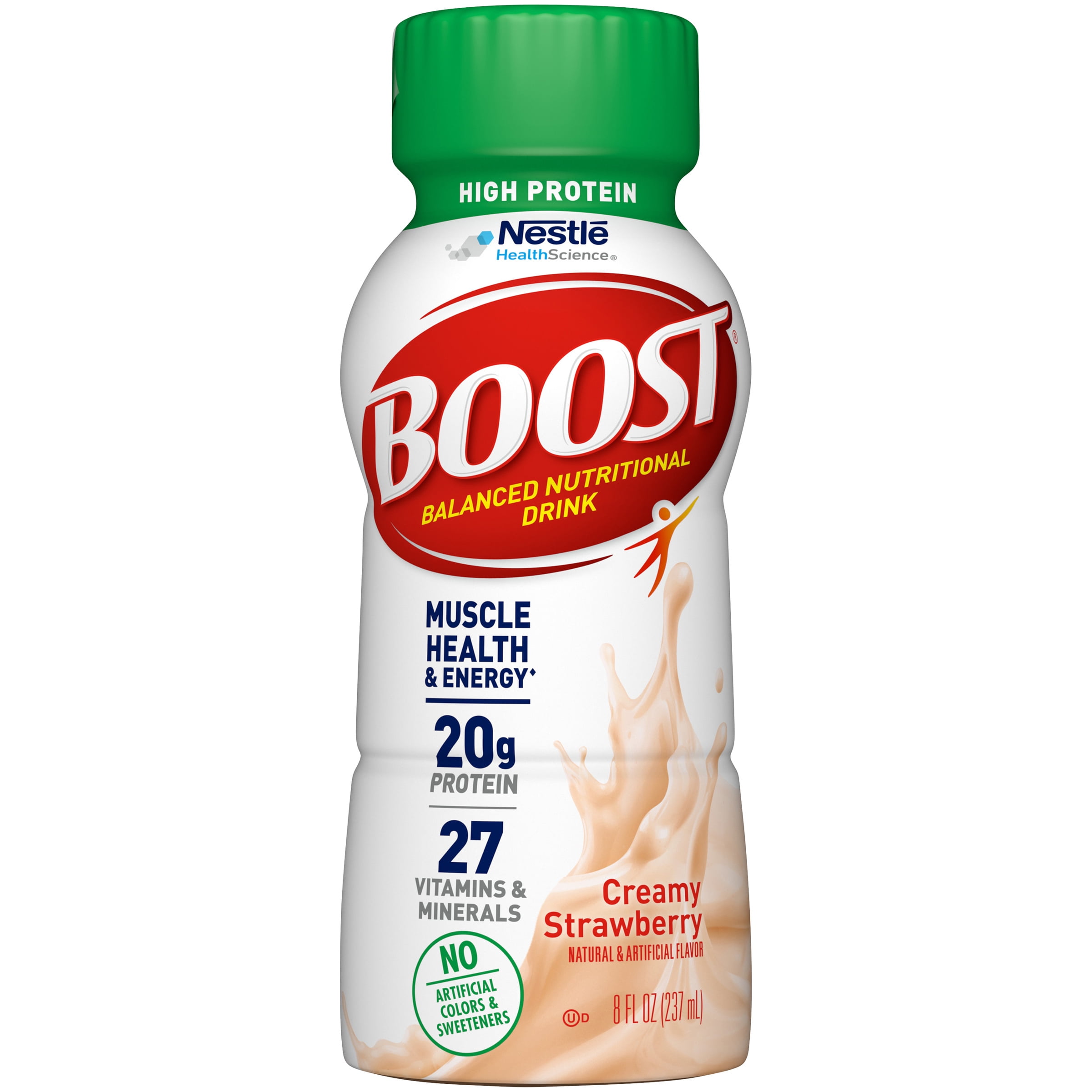 BOOST HIGH PROTEIN Creamy Strawberry 8 fl. oz. Bottle