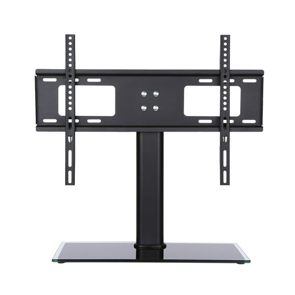 Amdohai Universal TV Stand Table Bracket for Flat Panel TV Player Support Max VESA 600x400mm Max.77lbs/35kg Load Capacity for 32''-57'' Screen LCD LED Plasma TV