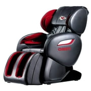 NFL Kansas City Chief Electric Full Body Shiatsu Massage Chair Foot Roller Zero Gravity w/Heat