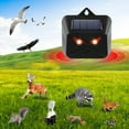 thumbnail image 2 of Muyoka Luz solar de control de depredador, paquete de 4 repelente de animales activado por movimiento al aire libre con sensor de movimiento y luces intermitentes repelente de miedo para gatos, perros Muyoka Hogar, 2 of 7