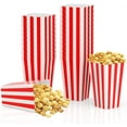 thumbnail image 4 of Mini Paper Popcorn Box,36Pack Flat Bottom Paper Popcorn Food Containers,Mini Stripes Boxes,QZS Movie Night Supplies for Home,Party, 4 of 6