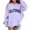 Purple, variant on Girls Hoodies Clothes for Girls Hoodies and Sweatshirts for Girls Cute Long Sleeve Pullover Sweatshirt for Kids Casual Comfortable Wear for Daily Activities