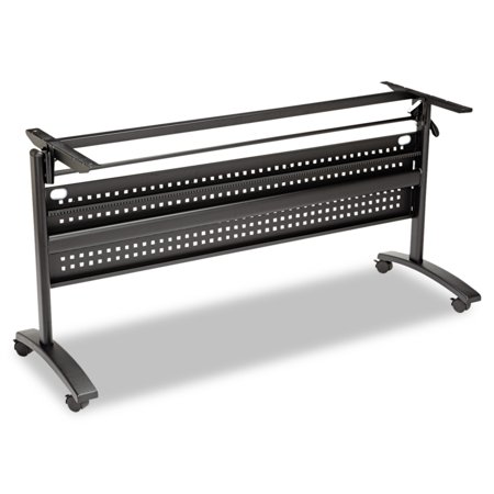 - Alera Valencia Flip Training Table Base, Modesty Panel, 58w x 19-3/4d, Black