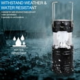 thumbnail image 1 of Linterna LED portátil para exteriores, linternas para acampar, luz de tienda de emergencia resistente al agua para mochileros, senderismo, pesca Zhivalor D1-CHB-0237, 1 of 5