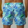 thumbnail image 5 of Hicidod Swimming Trunks for Men Quick Dry Loose Fit Casual Swim Shorts Summer Print Bech Swimwear Bathing Trunk with Pockets, 5 of 6