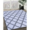 thumbnail image 3 of Ahgly Company Machine Washable Indoor Rectangle Transitional Lavender Blue Area Rugs, 5' x 8', 3 of 7