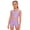 Light Purple, variant on Kids Girls Cheerleading Outfits Shiny Rhinestones Dance Crop Top and Gymnastics Shorts Set Dancewear White 8