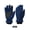 Navy Blue, variant on Winter Warm Touchscreen Gloves Fleece-Lined Thickened Outdoor Cycling Cold-Resistant Five-Finger Gloves Navy Blue，XS