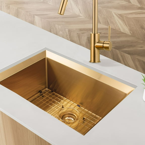 Transolid Pusb261911 Studio 26" Undermount Single Basin Stainless Steel Kitchen Sink -