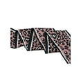 thumbnail image 3 of INSPIRE CHIC Women's Leopard Ribbon Long Skinny Scarf Hairband Waistband Scarf Pink, 3 of 5