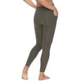 thumbnail image 2 of Felina | Athletic Pocket Legging | Yoga Pants | Lounge (Olive Night, Small), 2 of 3