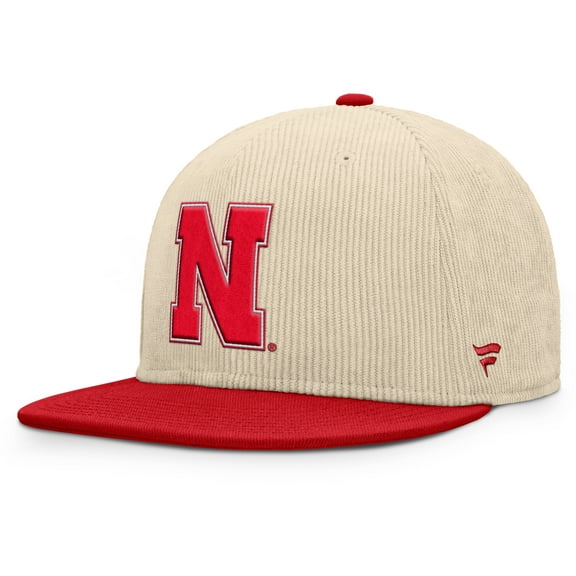 Men's Fanatics Tan Nebraska Huskers Catcher Snapback Hat