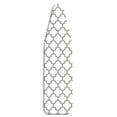 thumbnail image 4 of Whitmor 15 in. W x 54 in. L Cotton Gray/White Ironing Board Cover and Pad, 4 of 4