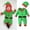 3-Green, variant on WENXIAOO Toddler Santa Claus Costume for Baby Boys Santa Romper Jumpsuit with Santa Hat Newborn Christmas Costume for Baby Girls 3-6 Months