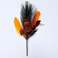 thumbnail image 4 of Flower Bouquet Floral Arrangement Picks With Pumpkin Feather Branch Elements Realistic Ornament For Diy Holiday Decoration Home Party Table Vase Decor 45Cm Length, 4 of 4