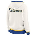 thumbnail image 3 of Women's WEAR by Erin Andrews Cream Golden State Warriors Plus Size Hoodie Sweater, 3 of 5