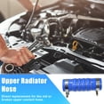 thumbnail image 3 of Unique Bargains Upper Radiator Hose W/ Clamps Replacement for Kenworth for Peterbilt Rubber Metal Blue, 3 of 7