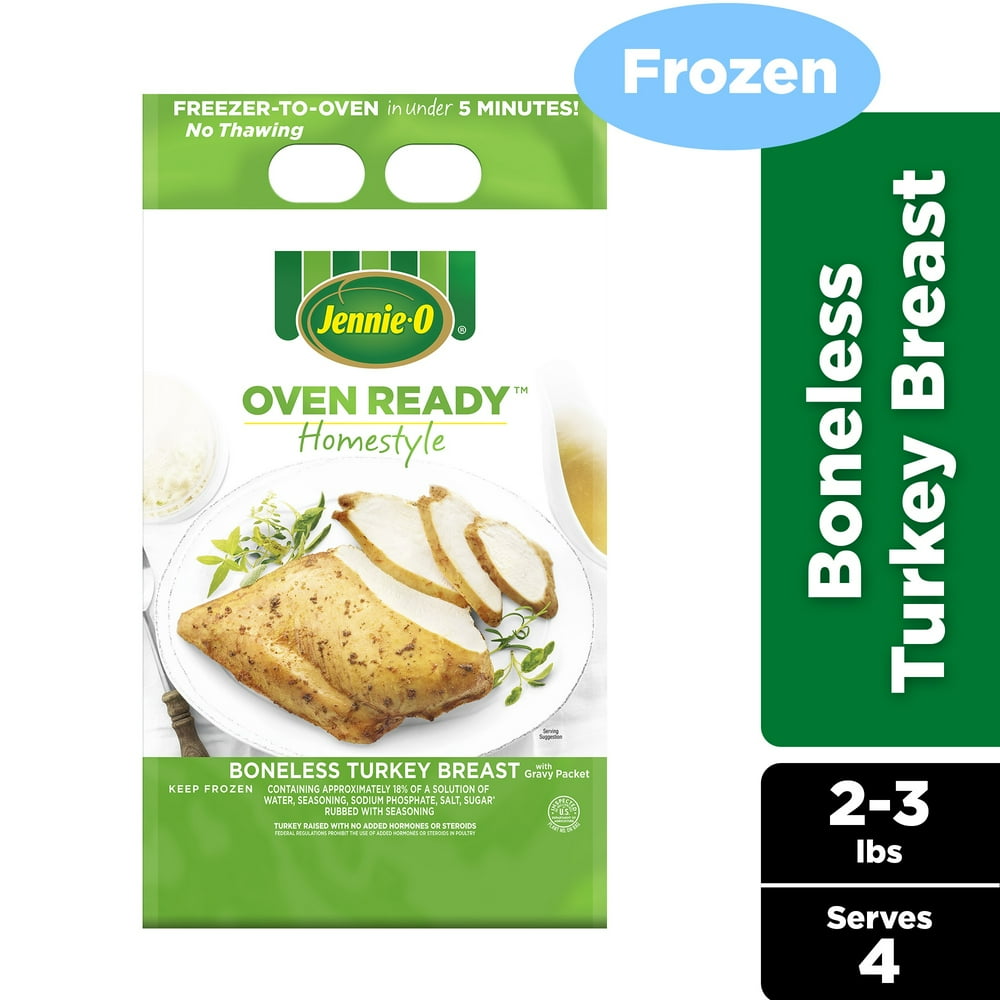 JennieO Frozen Oven Ready Boneless Turkey Breast, 2.03.0 lb Walmart