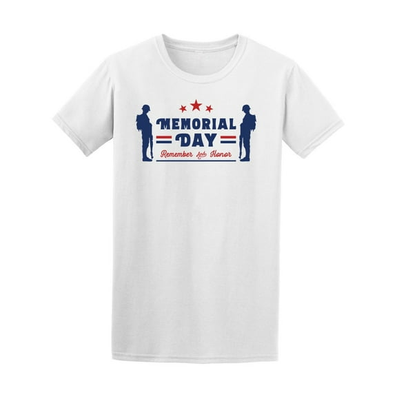 Memorial Day America Remember T-Shirt Men -Image by Shutterstock, Male 4X-Large