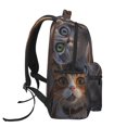 thumbnail image 3 of Balery Wide Eyed Cartoon Cats Mochila Escolar Impresa, Mochila Ligera para Viajes Casual, Mochila Duradera y Cómoda Multifuncional, Mochila para Laptop-One Size, 3 of 5