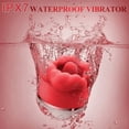 thumbnail image 4 of Rose Toy Vibrator for Women, Tongue Licking Mini Clitoral Vibrator Stimulator with 9 Vibrating Pleasure for Clitoris & Nipple Stimulation, Adult Sex Toys & Games for Women Couples, 4 of 4